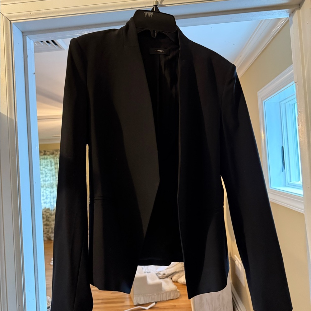 Theory Black Blazer
